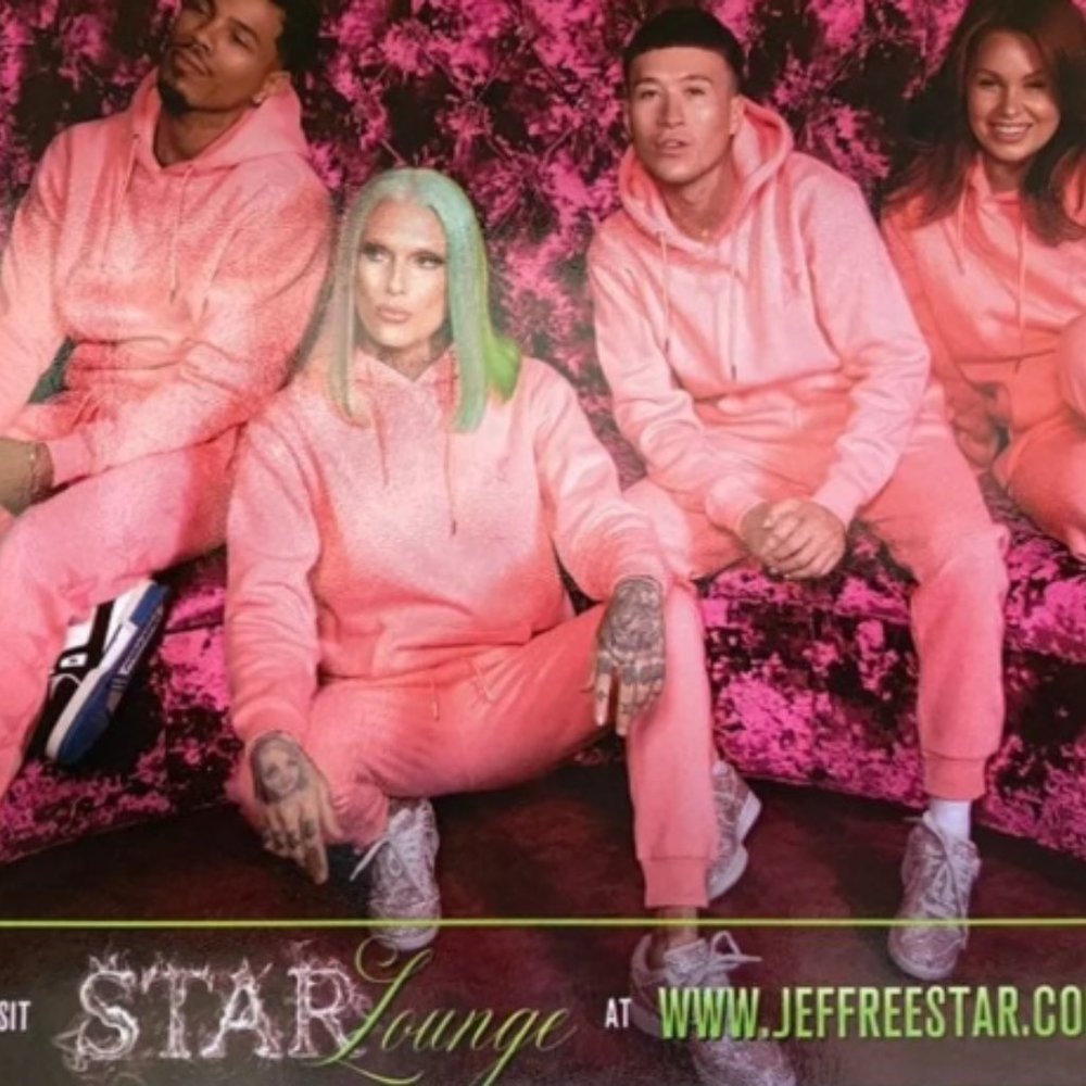 JEFFREE STAR COSMETICS NEW! STAR LOUNGE PHOTO CARD